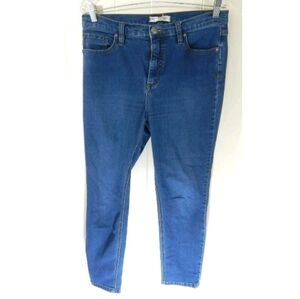 Free People High Rise Crop Skinny Jeans